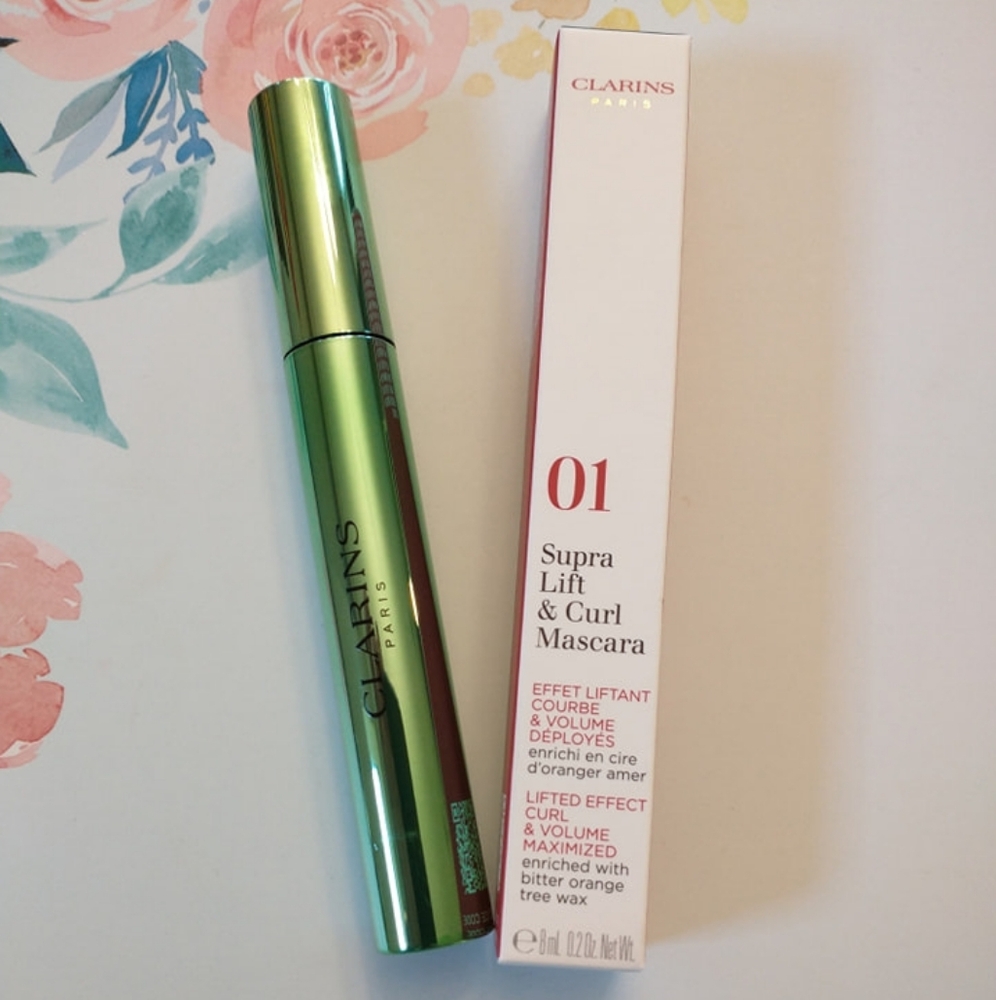 Clarins Supra Lift & Curl Mascara In Black